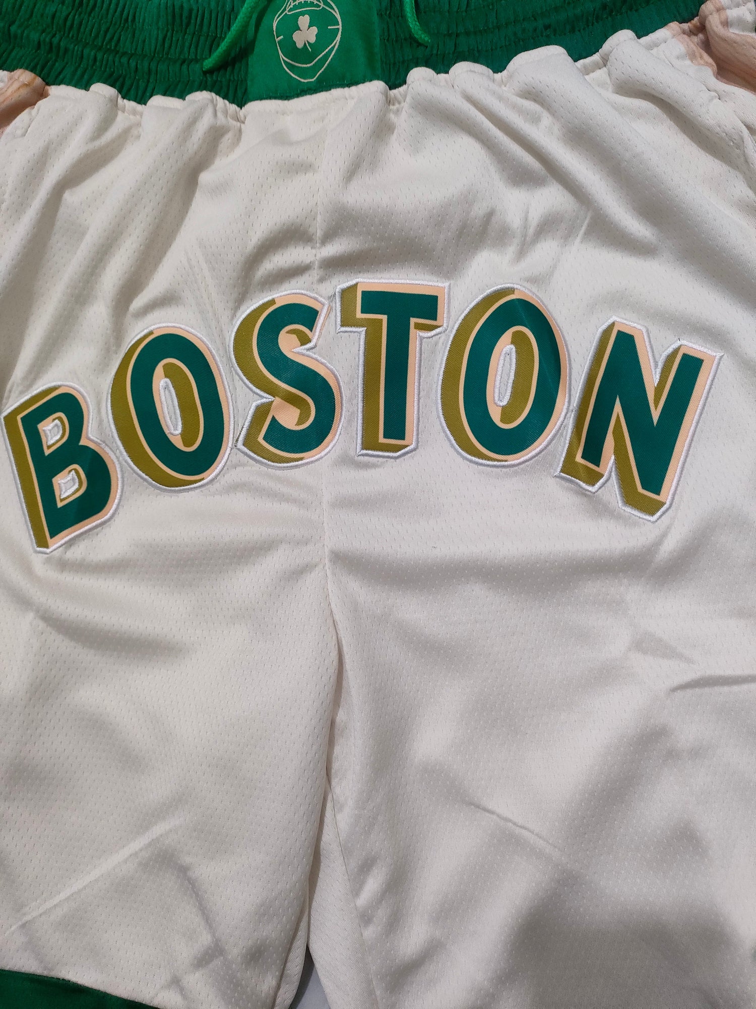 JUST DON Boston Celtics 2024 City Edition Pocket Shorts
