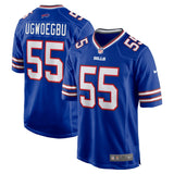 David Ugwoegbu Buffalo Bills Nike Game Jersey -  Royal