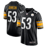 Kyron Johnson Pittsburgh Steelers Nike  Game Jersey -  Black
