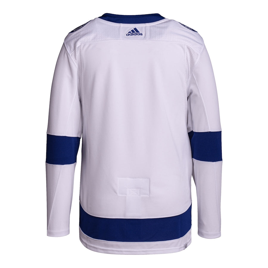 Men's Tampa Bay Lightning adidas White Away Primegreen Authentic Jersey