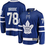 TJ Brodie Toronto Maple Leafs  Home Breakaway  Jersey - Blue