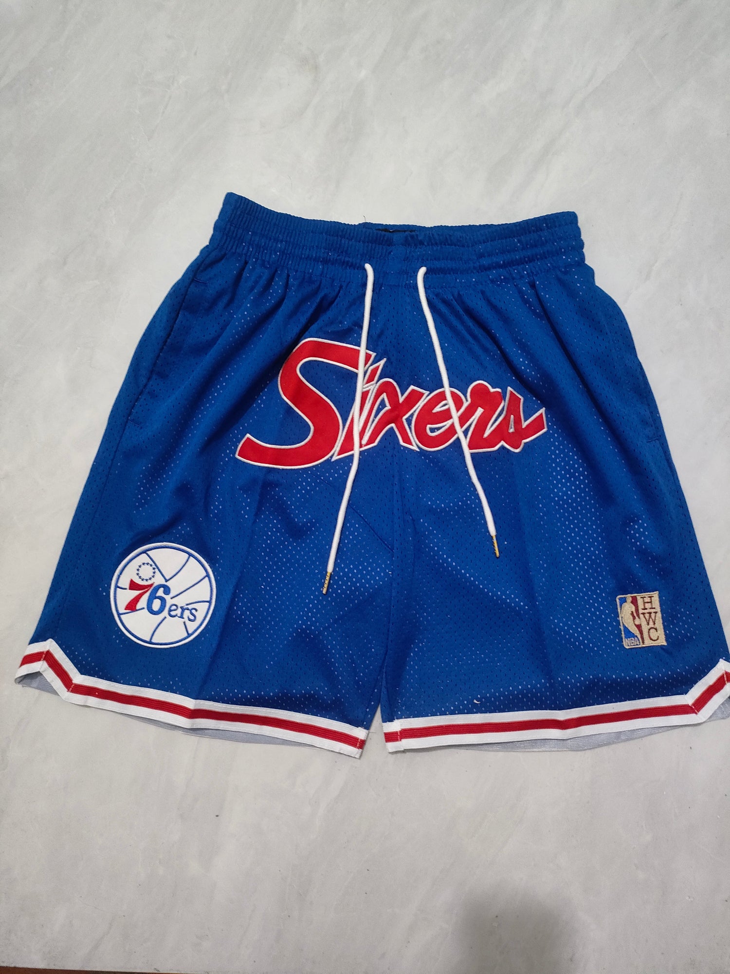 JUST DON Philadelphia 76ers Pocket Shorts