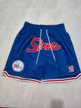 JUST DON Philadelphia 76ers Pocket Shorts