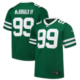 Will McDonald IV New York Jets Nike Team Game Jersey - Legacy Green