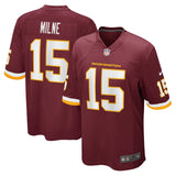 Dax Milne Washington Football Team Nike   Game Jersey - Burgundy