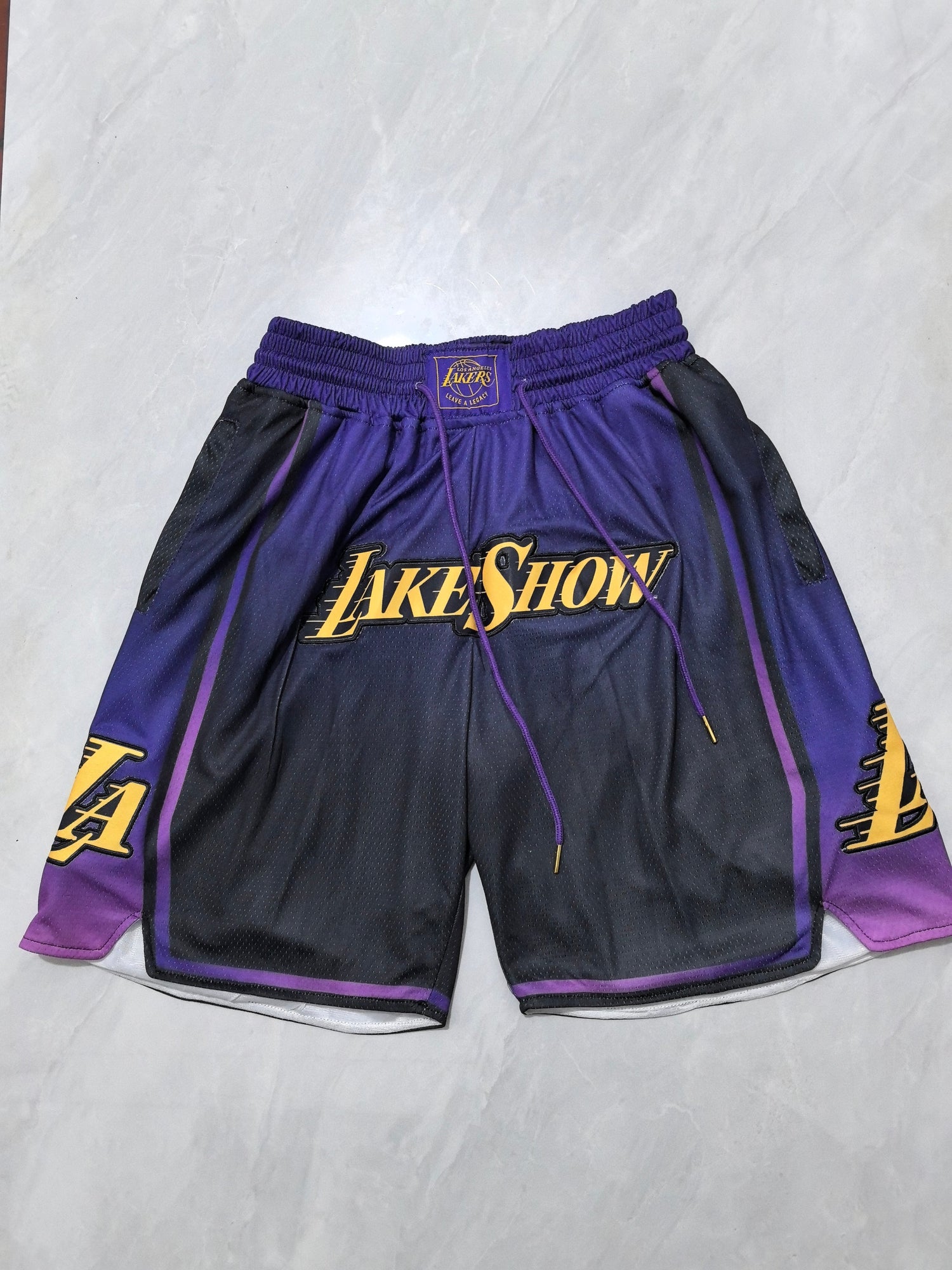 JUST DON Los Angeles Lakers Pocket Shorts