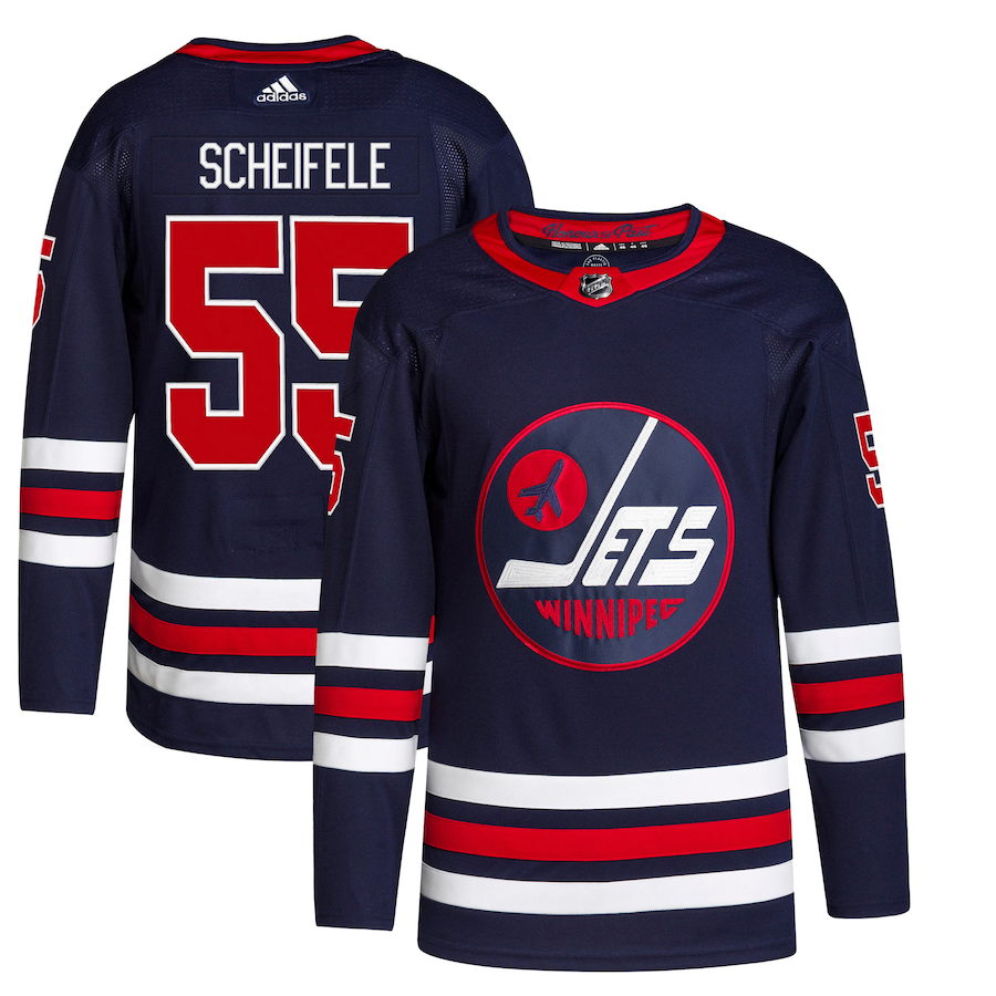 Men's Winnipeg Jets Mark Scheifele #55 Jersey