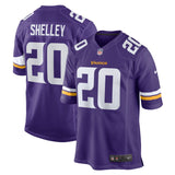 Duke Shelley Minnesota Vikings Nike Home Game   Jersey - Purple