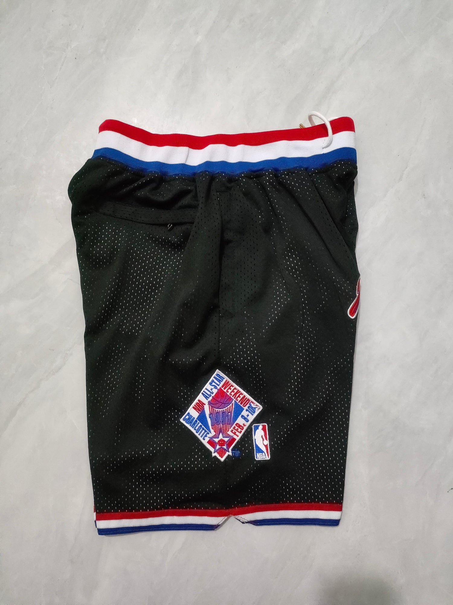JUST DON All Star Black  Pocket Shorts