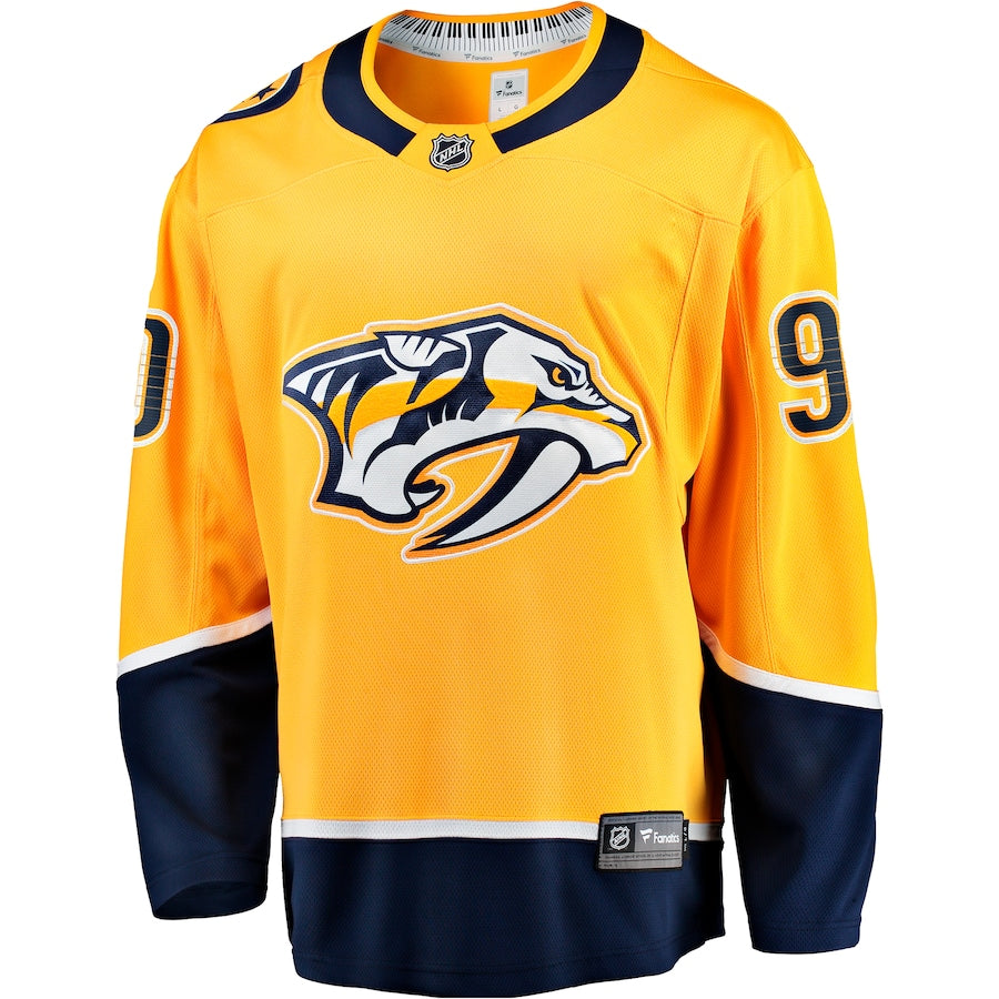 Ryan O'Reilly Nashville Predators   Home Breakaway Jersey - Gold