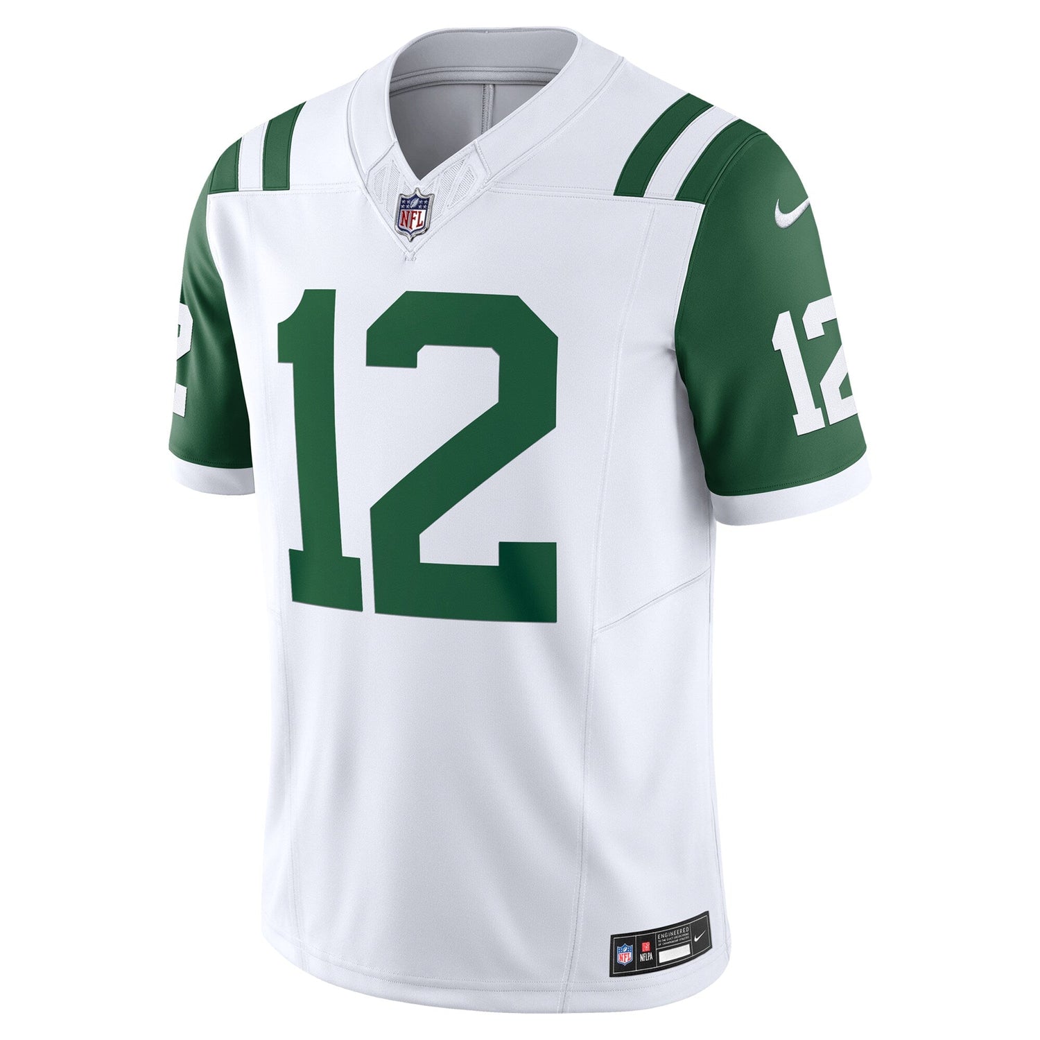Joe Namath New York Jets Nike Classic Alternate Vapor F.U.S.E. Retired   Limited Jersey - White