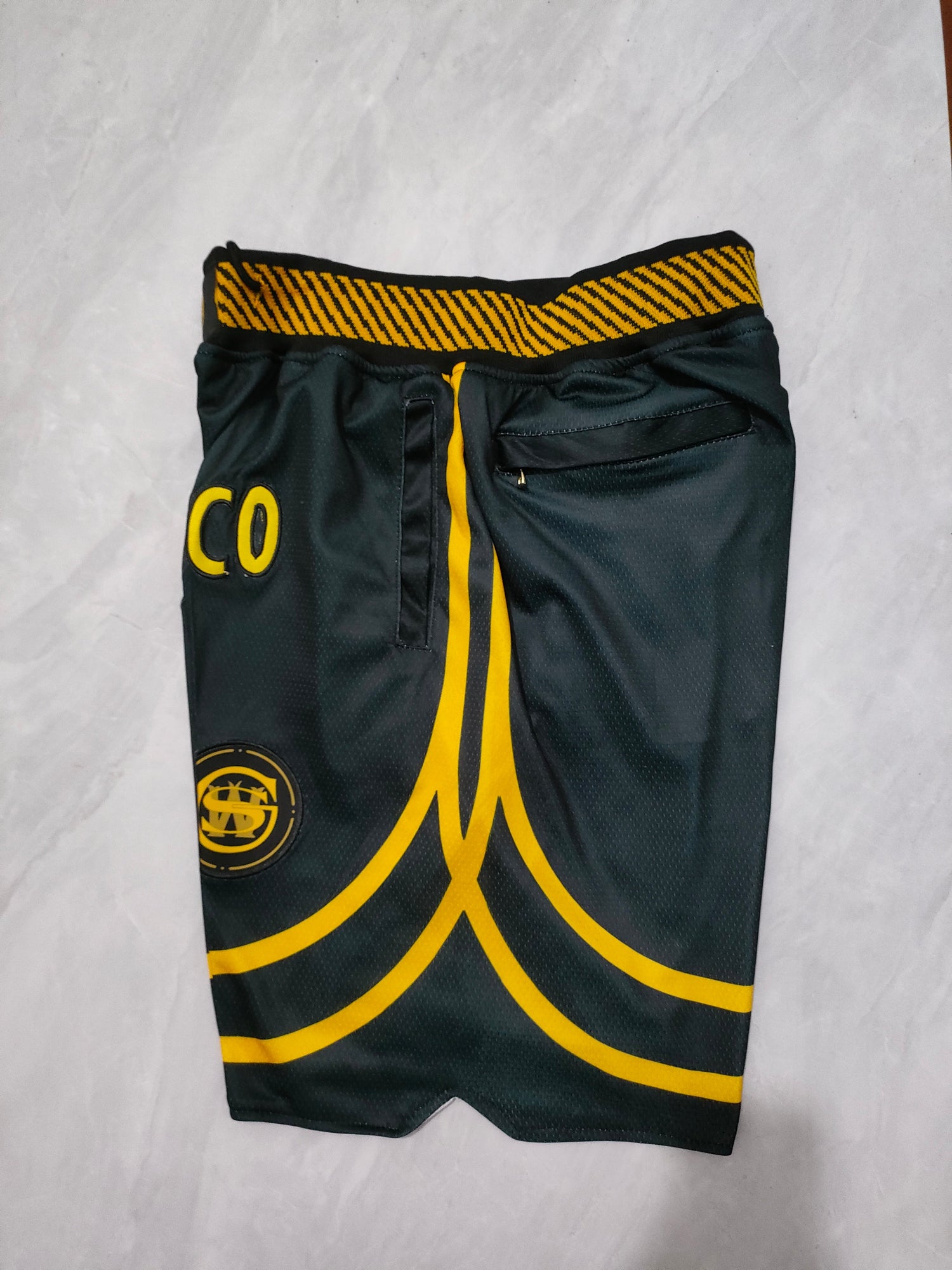 JUST DON Golden State Warriors Pocket Shorts