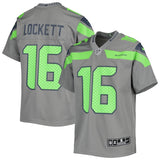 Custom Seattle Seahawks InvertedTeam Game Jersey - Gray