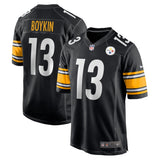 Miles Boykin Pittsburgh Steelers Nike Game   Jersey - Black