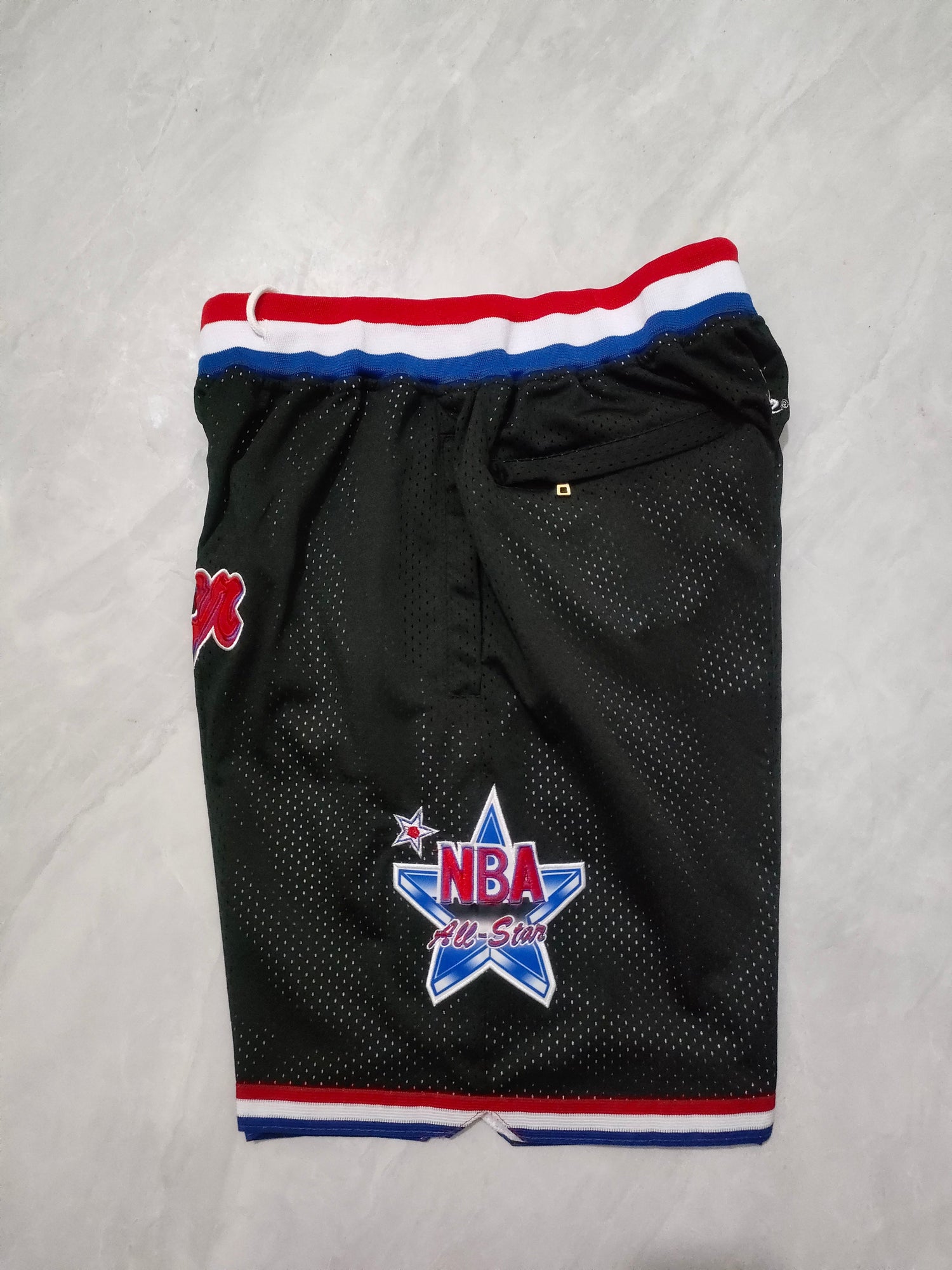 JUST DON All Star Black  Pocket Shorts