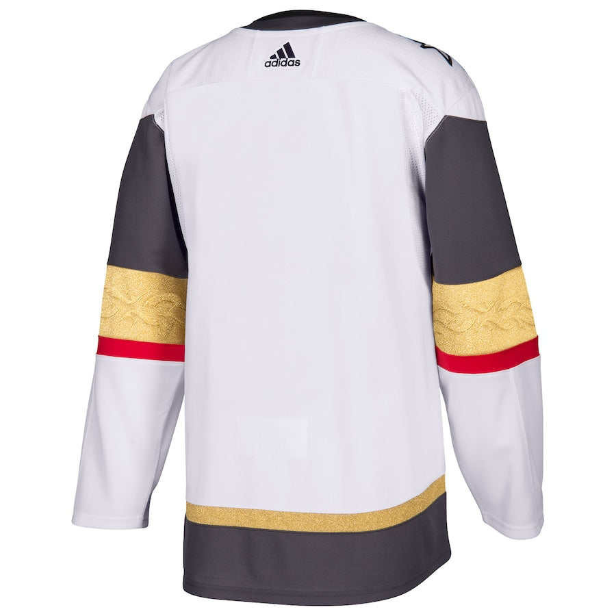 Men's Vegas Golden Knights adidas White Away Authentic Blank Jersey