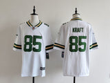 Men's Green Bay Packers Tucker Kraft Nike Jersey -  White
