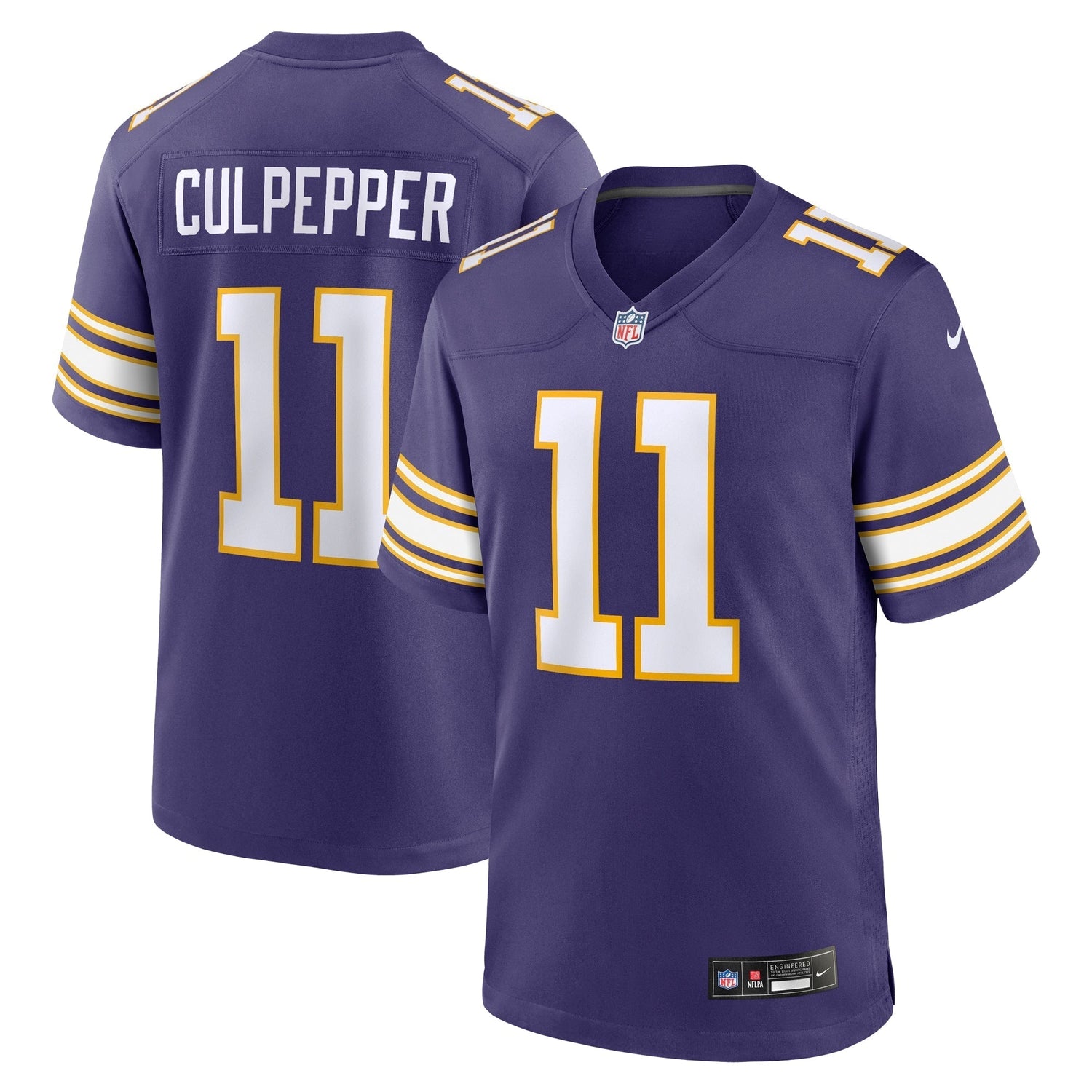 Daunte Culpepper Minnesota Vikings Nike Classic Retired   Game Jersey - Purple