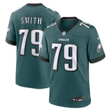 Lecitus Smith Philadelphia Eagles Nike  Game Jersey - Midnight Green