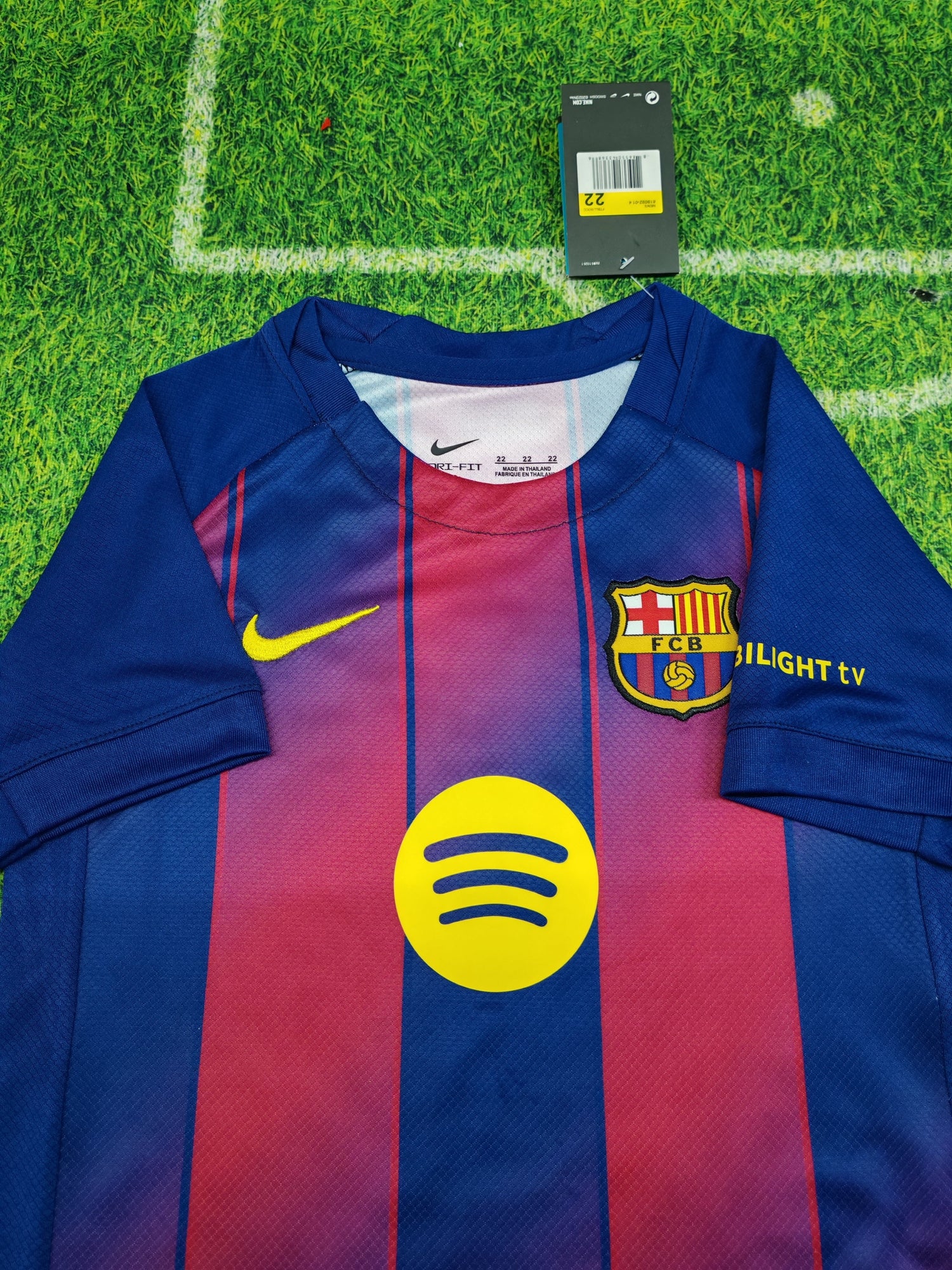 2025-26 Barcelona Home Jersey for Kids