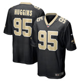 Albert Huggins New Orleans Saints Nike   Game Jersey - Black