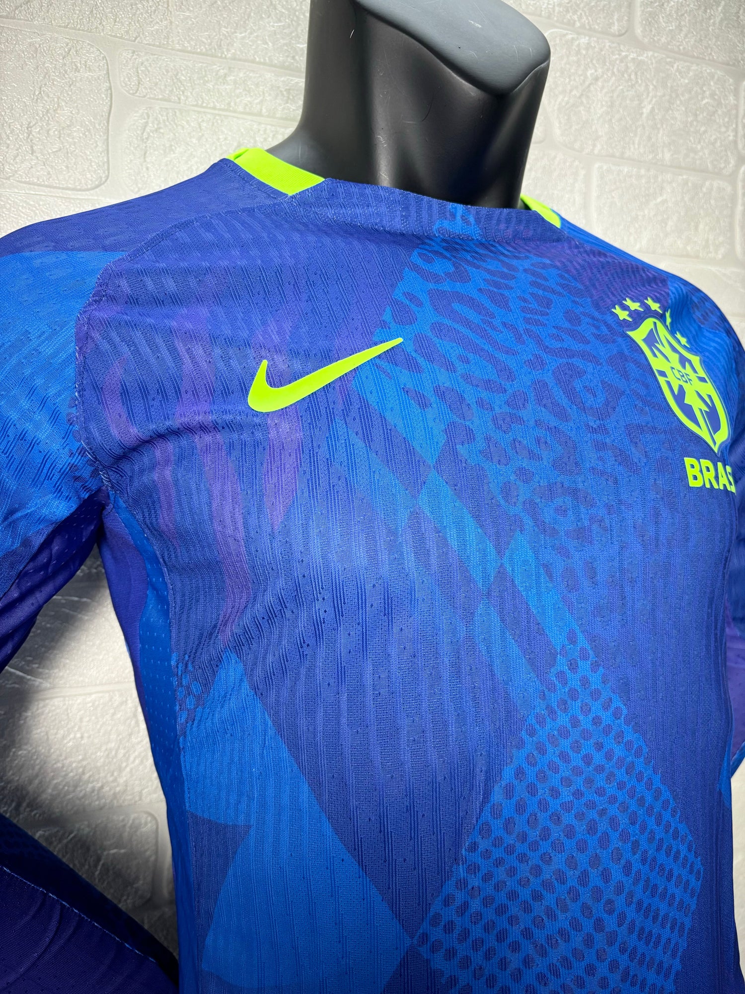 2025-26 Brazil Away Long Sleeve Player Version Jersey
