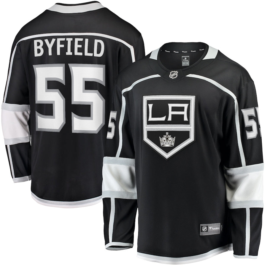 Quinton Byfield Los Angeles Kings   Home Team Breakaway  Jersey - Black