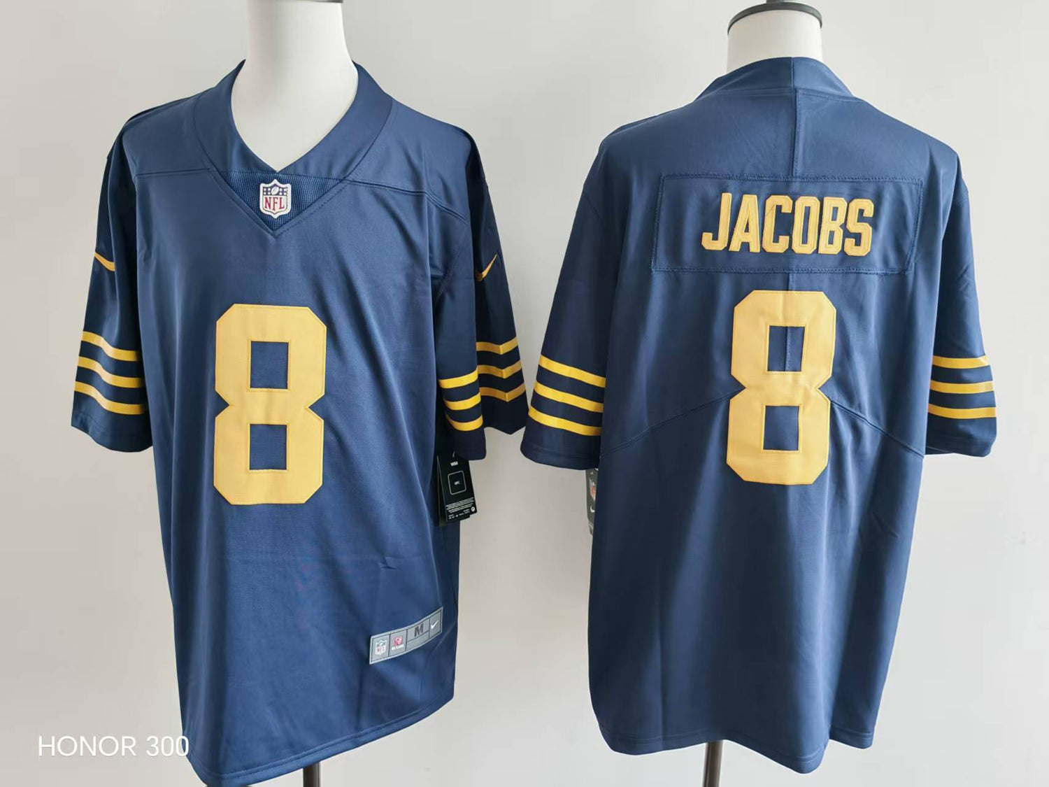 Men's Green Bay Packers Josh Jacobs Nike Jersey #8