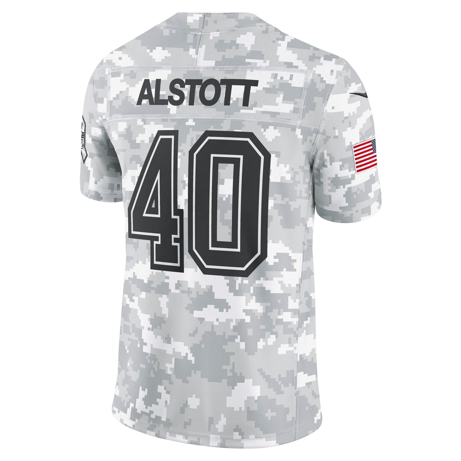 Mike Alstott Tampa Bay Buccaneers Nike 2024 Salute to Service Retired   Limited Jersey - Arctic Camo