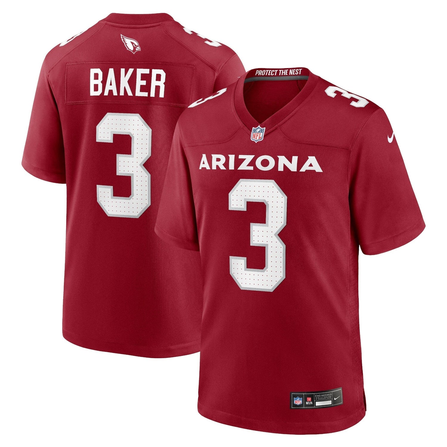 Budda Baker Arizona Cardinals Nike Game   Jersey - Cardinal