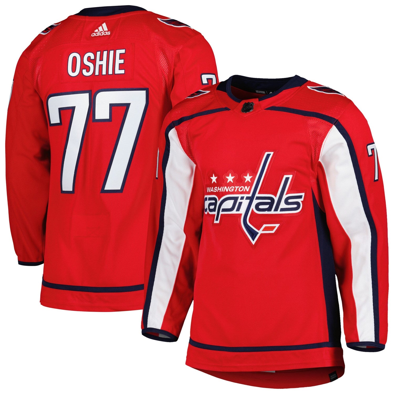 Men's Washington Capitals TJ Oshie Red Jersey