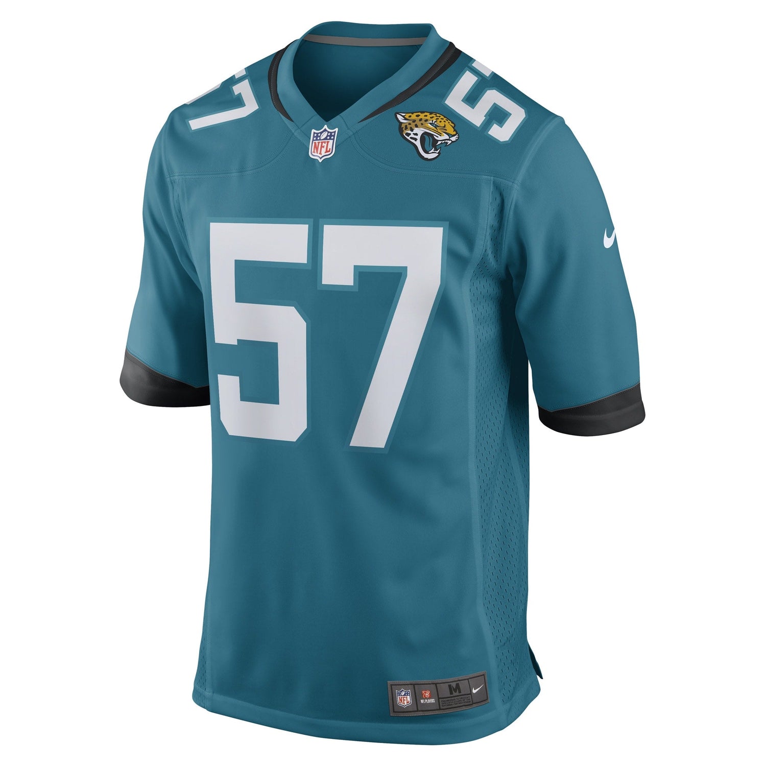 Caleb Johnson Jacksonville Jaguars Nike Game   Jersey - Teal