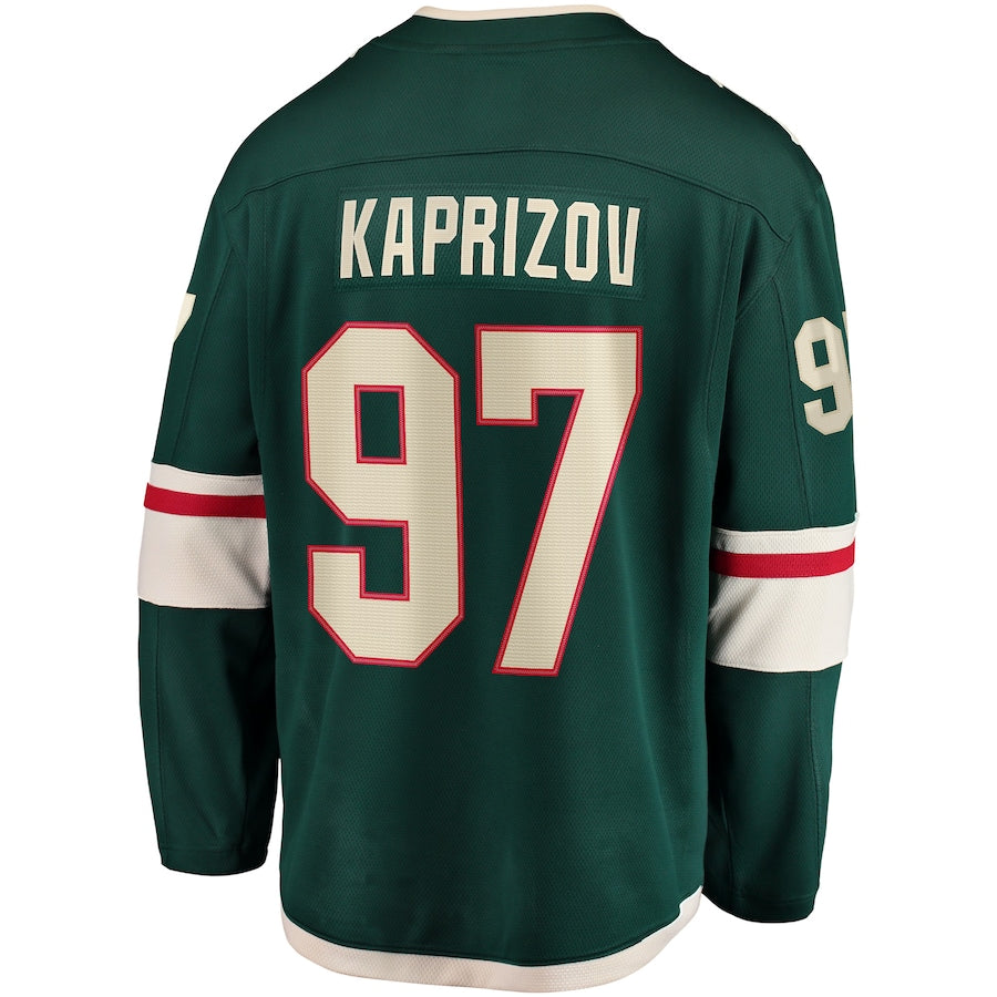 Mats Zuccarello Minnesota Wild   Team Color Breakaway  Jersey - Green