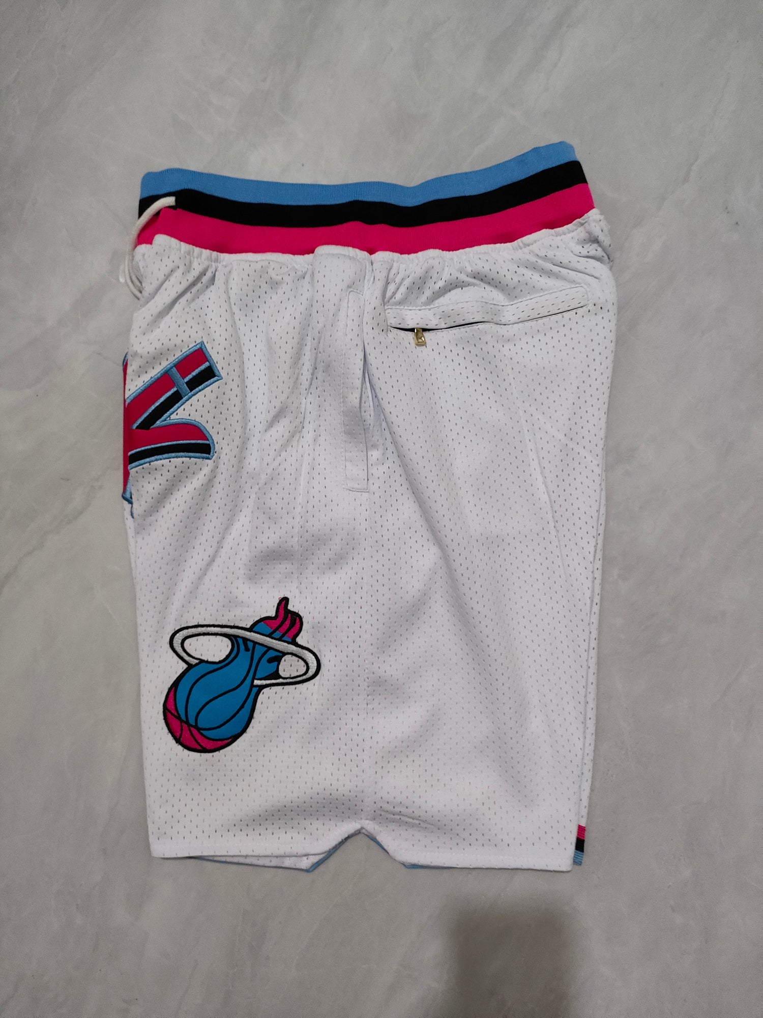 JUST DON Miami Heat Pocket Shorts