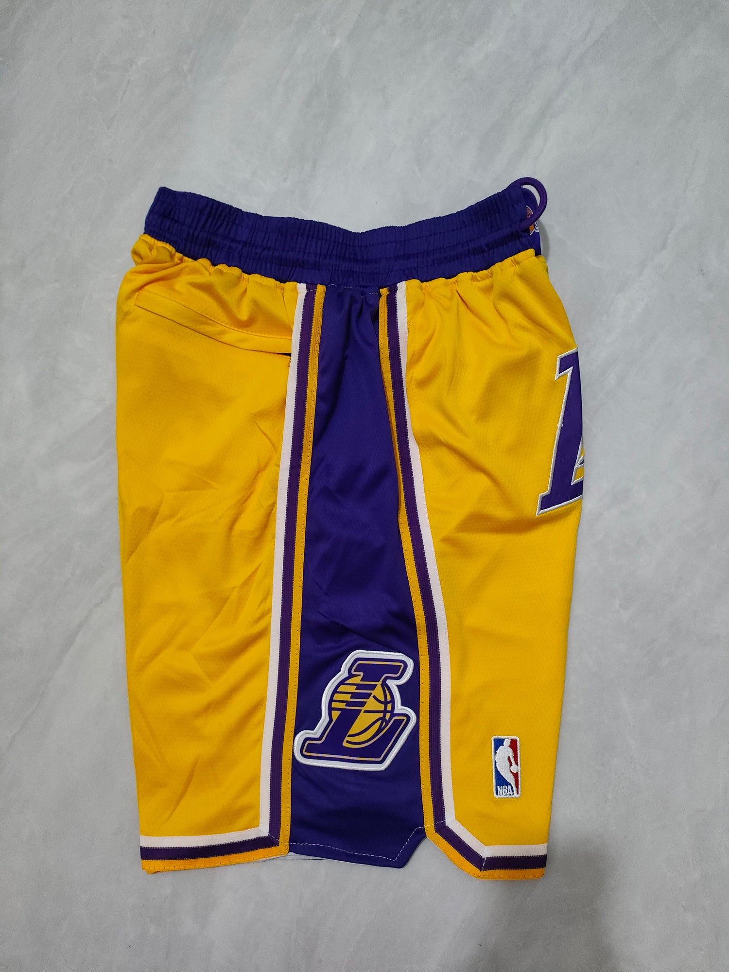 JUST DON Los Angeles Lakers Pocket Shorts