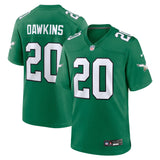 Brian Dawkins Philadelphia Eagles Nike Alternate Retired   Game Jersey - Kelly Green