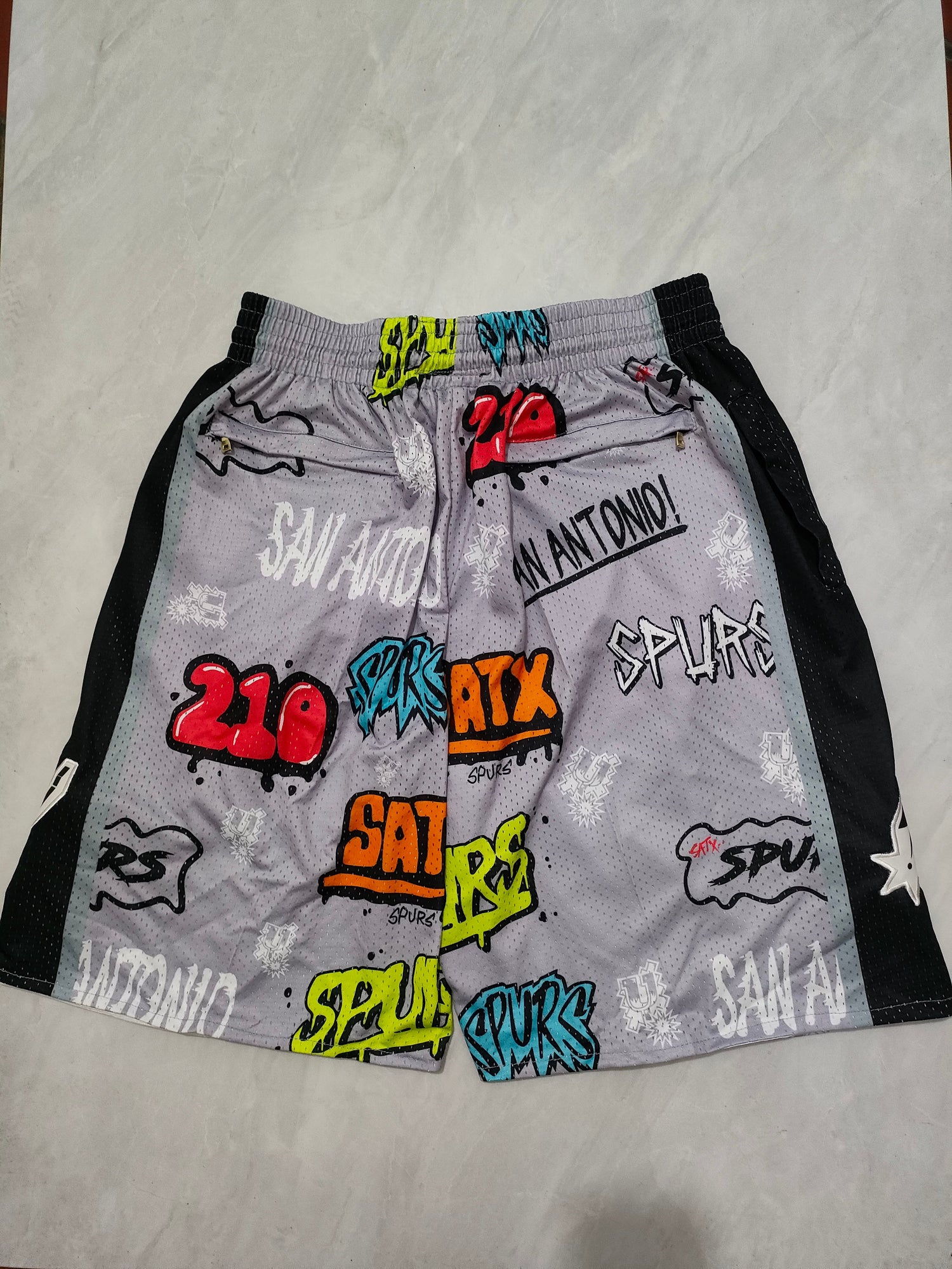JUST DON San Antonio Spurs Pocket Shorts