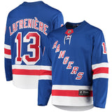Alexis Lafrenière New York Rangers   Premier Breakaway  Jersey - Blue