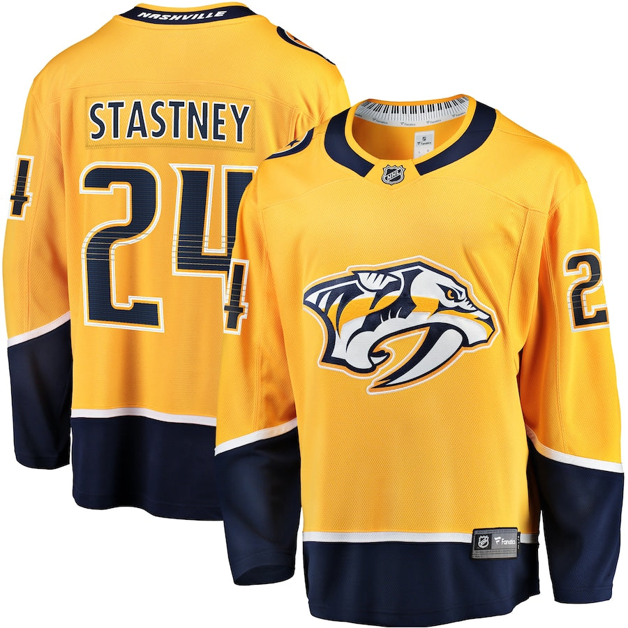 Spencer Stastney Nashville Predators   Premier Breakaway  Jersey - Gold