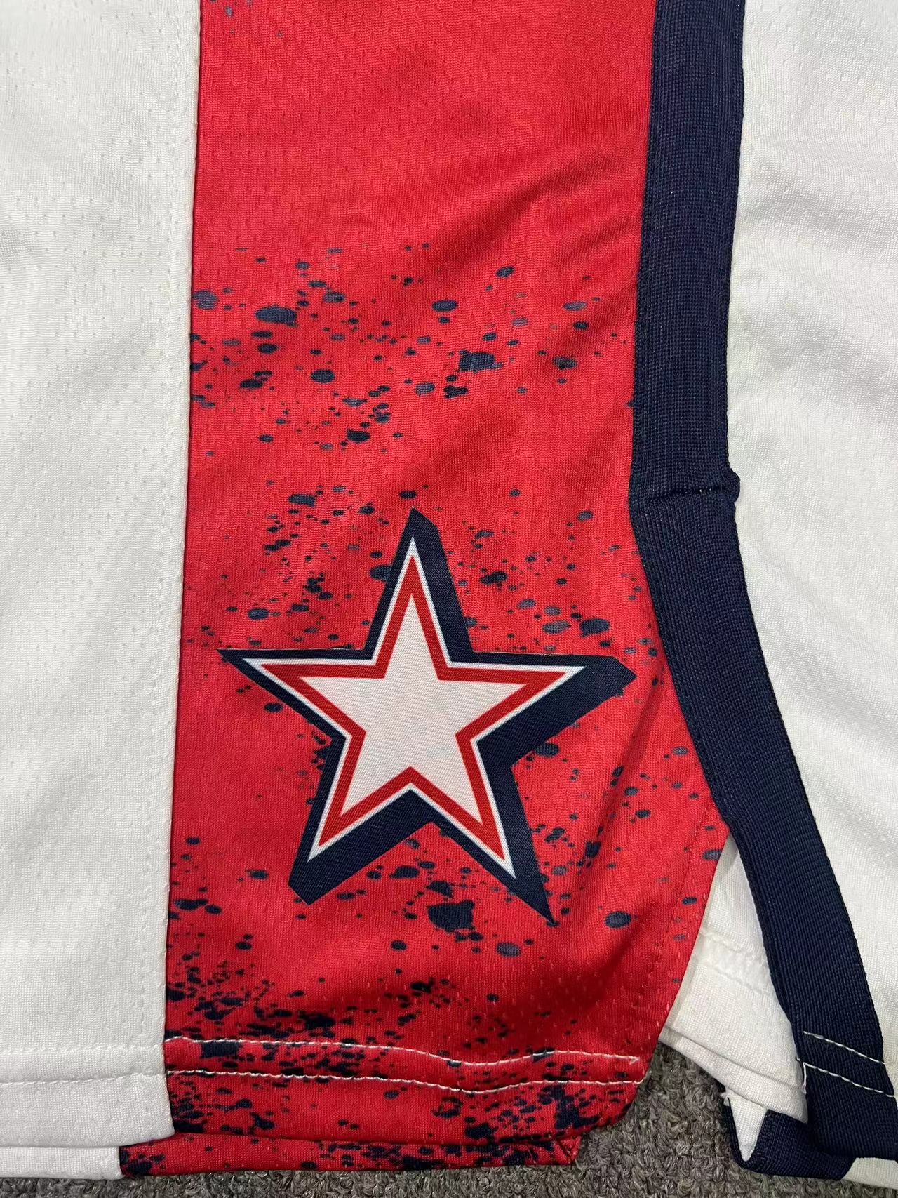 24 Olympics USA Team White Shorts