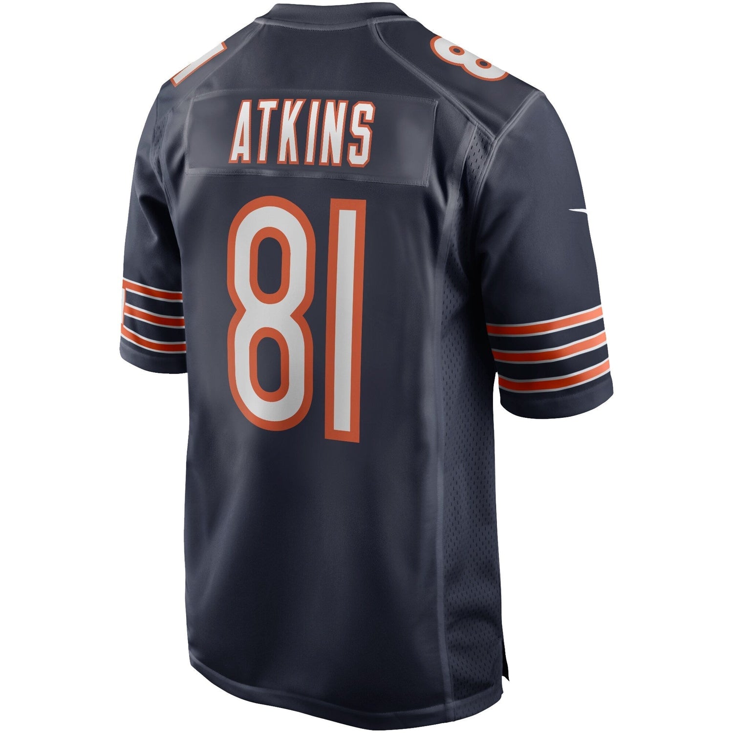 Doug Atkins Chicago Bears Nike Game Retired   Jersey - Navy
