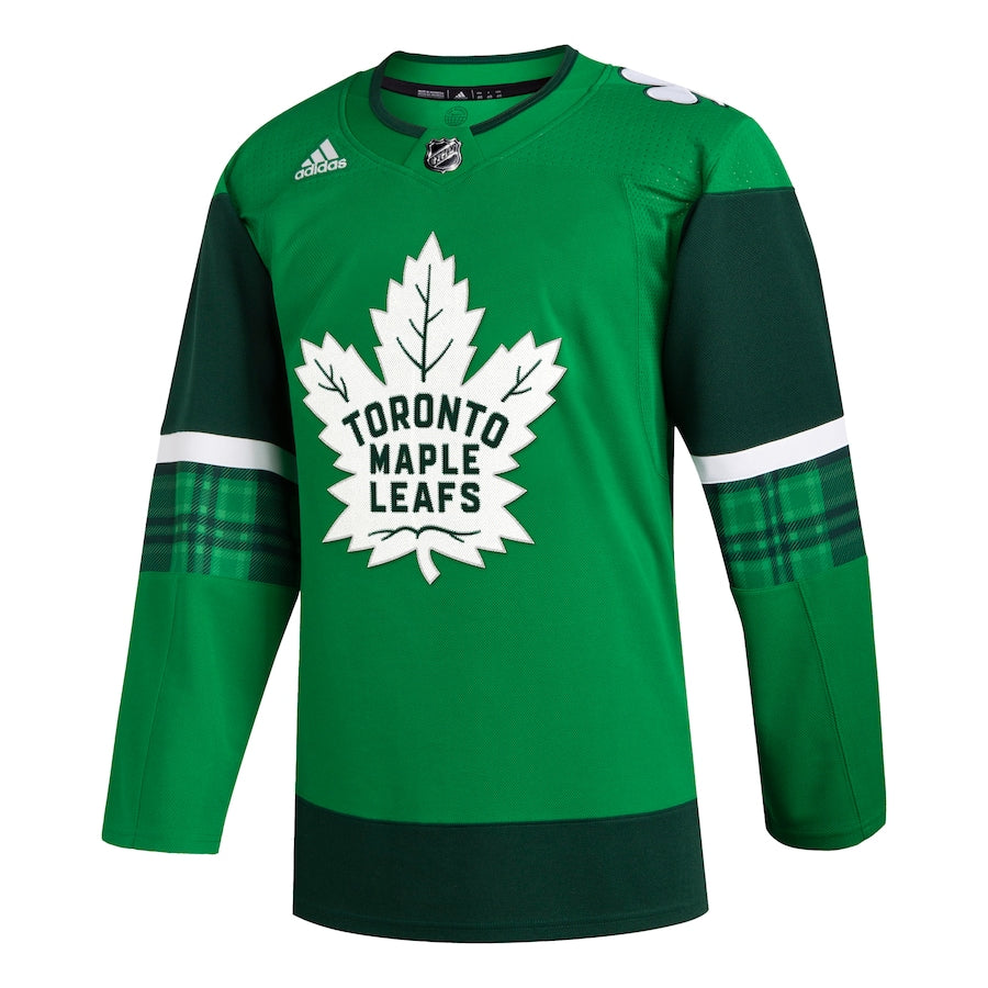 Toronto Maple Leafs   2023 St. Patrick's Day Primegreen   Jersey - Kelly Green
