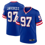 Dexter Lawrence II New York Giants Nike Classic Game   Jersey - Royal