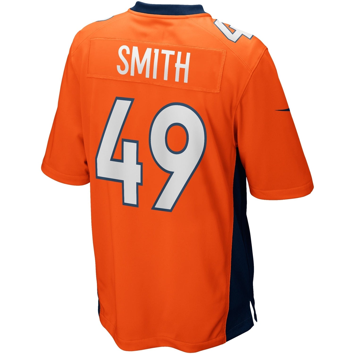 Dennis Smith Denver Broncos Nike Game Retired   Jersey - Orange