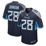 Chris Johnson Tennessee Titans Nike Retired   Game Jersey - Navy