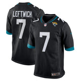 Byron Leftwich Jacksonville Jaguars Nike Alternate Retired   Game Jersey - Black