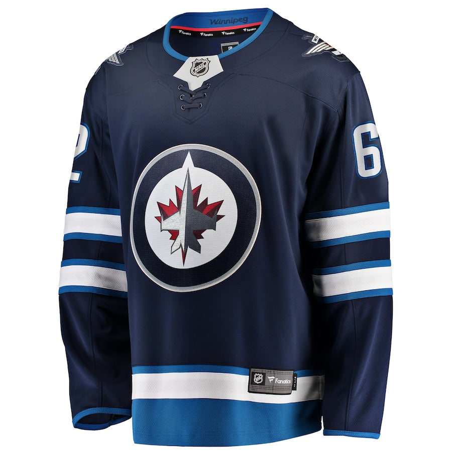 Men's Winnipeg Jets Nino Niederreiter Fanatics Navy Jersey