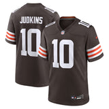 Cleveland Browns Quinshon Judkins Nike Brown 2025 NFL Draft Game Jersey