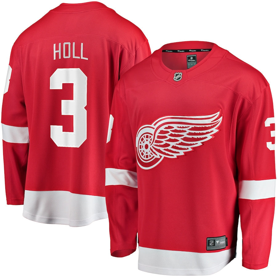 Justin Holl Detroit Red Wings   Home Breakaway Jersey - Red