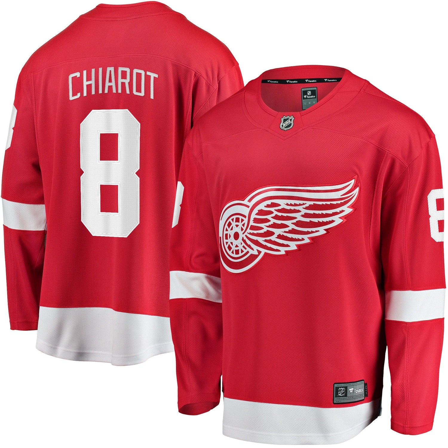 Ben Chiarot Detroit Red Wings   Home Breakaway  Jersey - Red